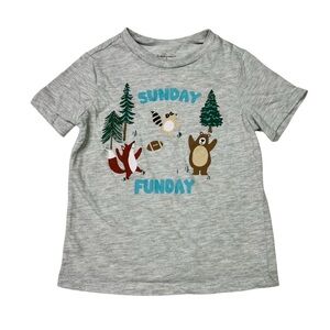 First Impressions Gray Sunday Funday Tee